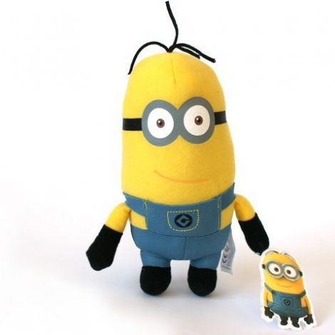 Figurina de plus Minions Tim, 18 cm