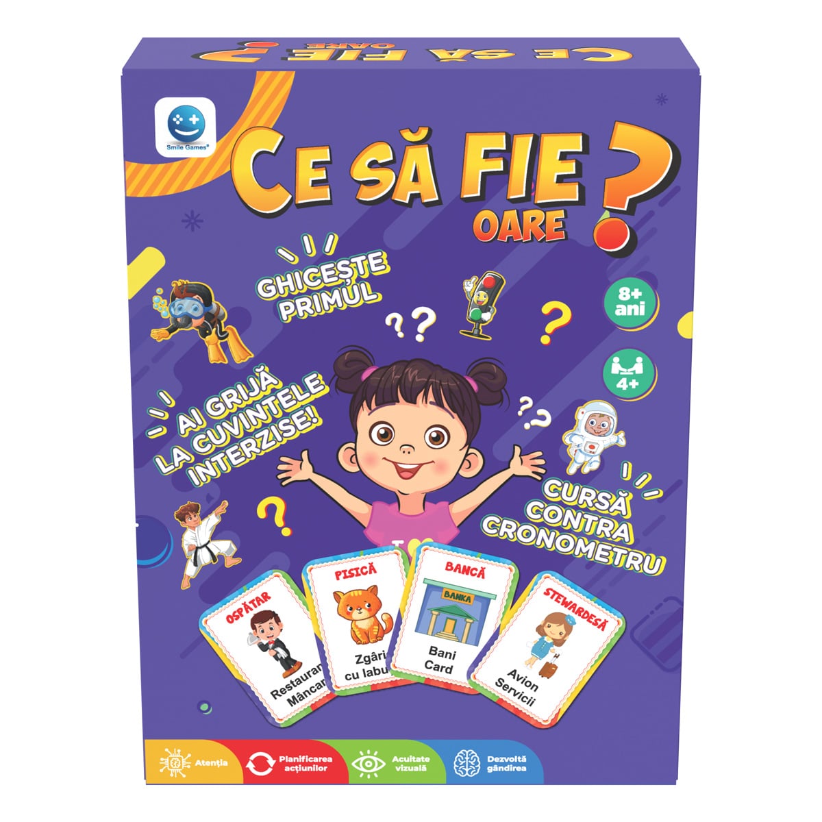 Joc de societate Ce sa fie oare? - Smile Games