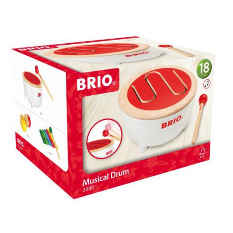 Toba din lemn Brio 30181 - Jucărie muzicală - imagine 3