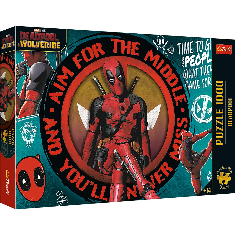 Puzzle Trefl 1000 Deadpool & Wolverine Premium
