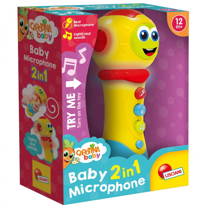 Microfon Lisciani 2in1 pentru Copii Creative