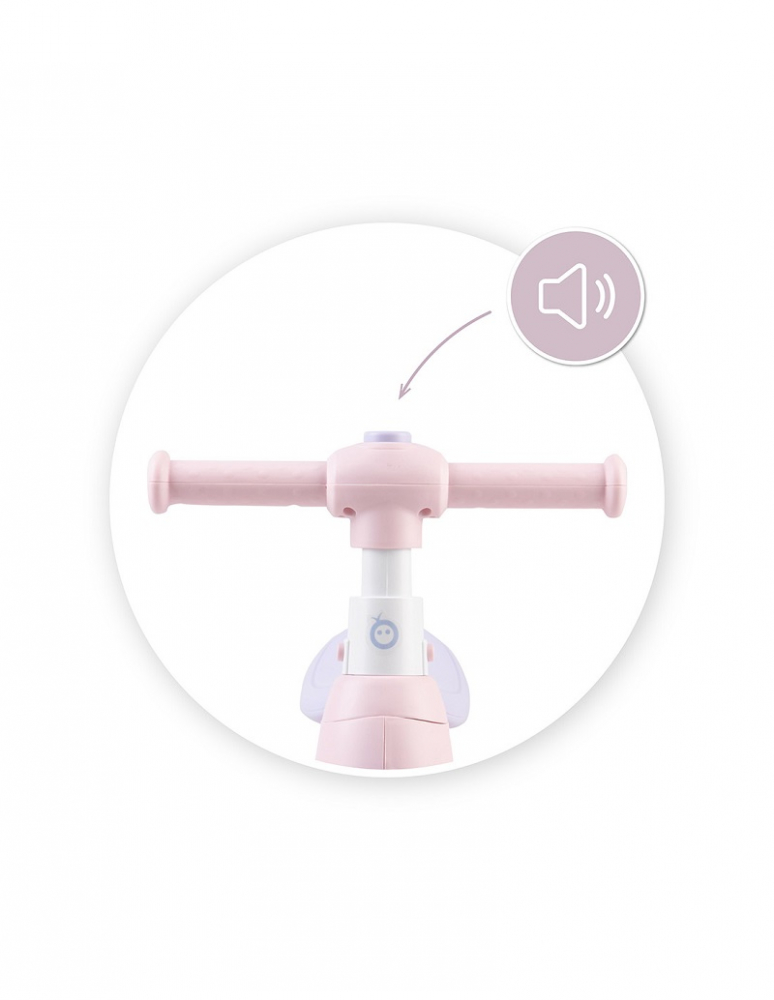 Momi Tobis Pink Ride-On cu lumini și sunet - imagine 4