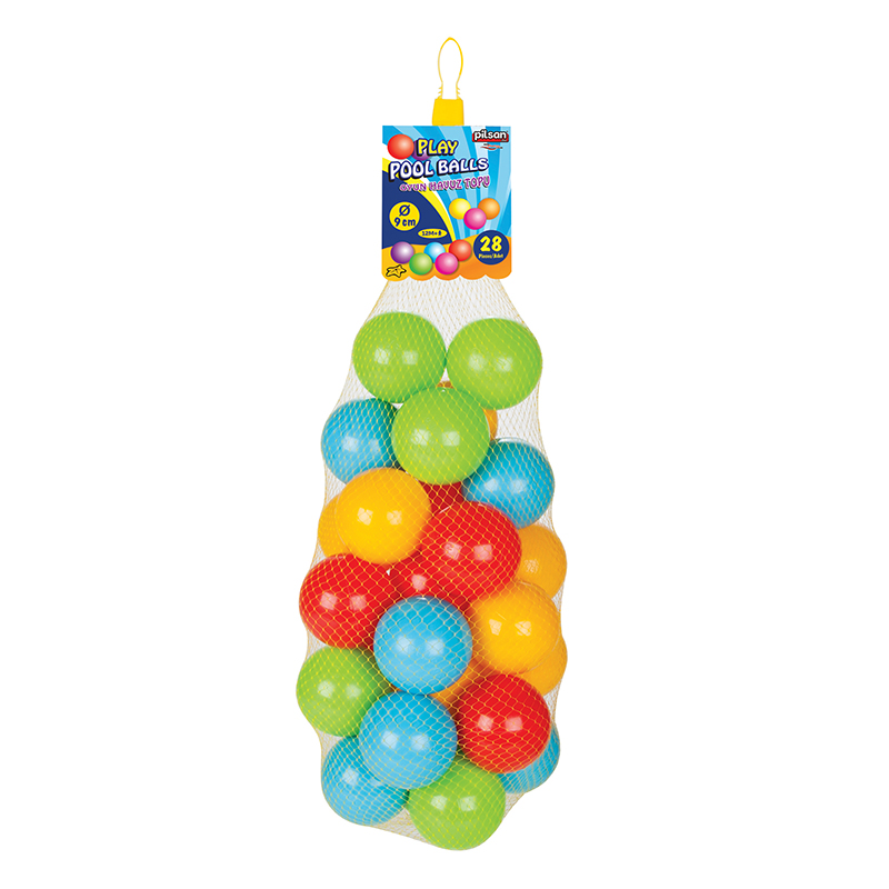 Set 28 Bile Mari 9 cm Pilsan - Jucării Exterior