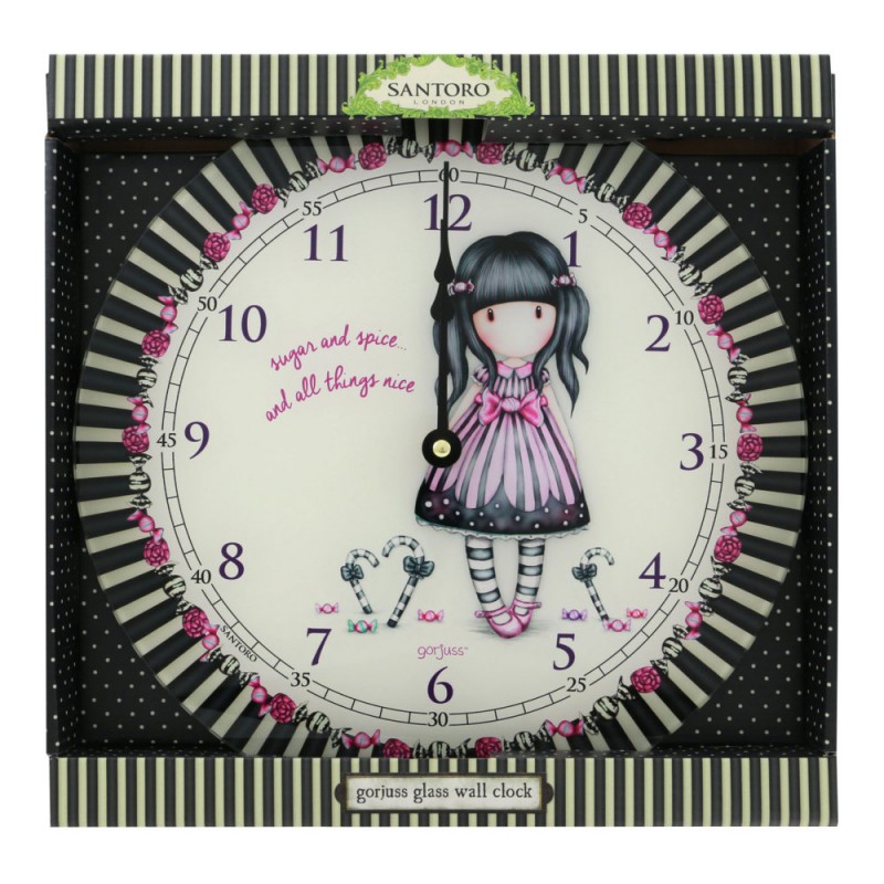 Ceas de perete Gorjuss Sugar And Spice decorativ - imagine 4