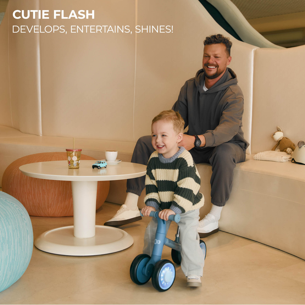 Kinderkraft Cutie Flash Pink - Primul Ride On - imagine 9