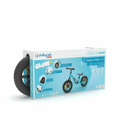 Chillafish Charlie Glow - Bicicleta echilibru 10 inch