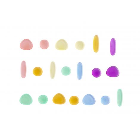 Edx Pietre Translucide Rainbow - Joc Educativ 36 buc - imagine 7