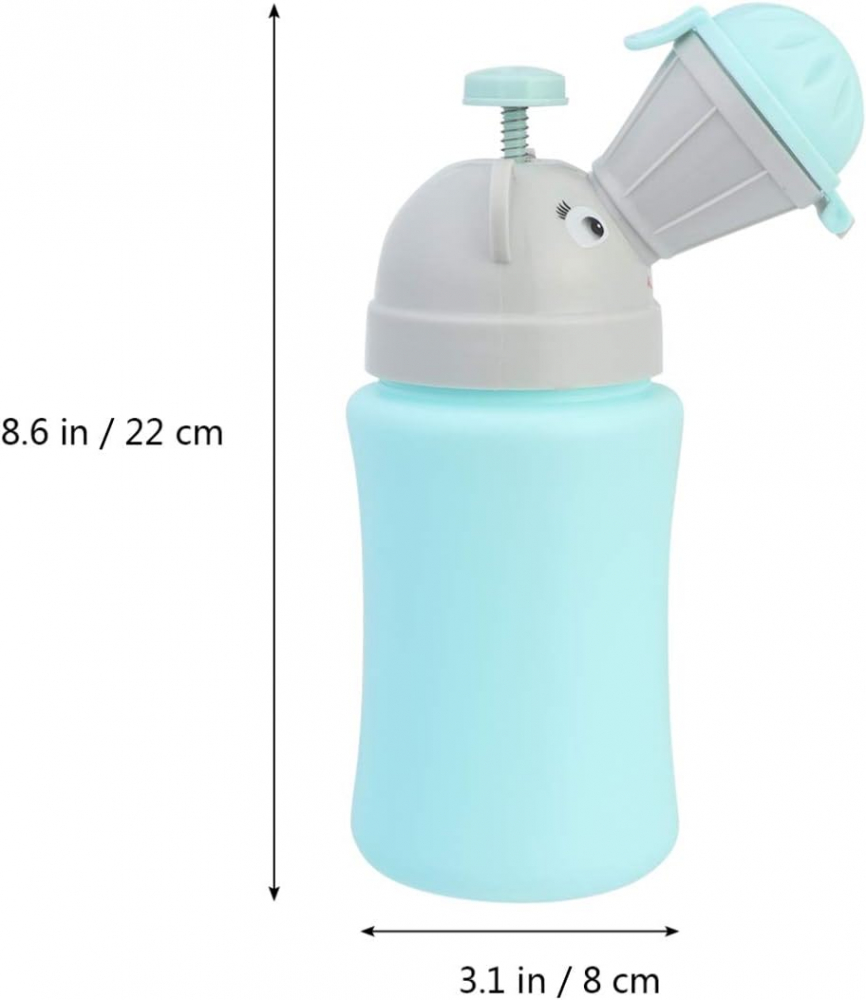 Pisoar Portabil Little Mom Travel Blue Reutilizabil - imagine 10