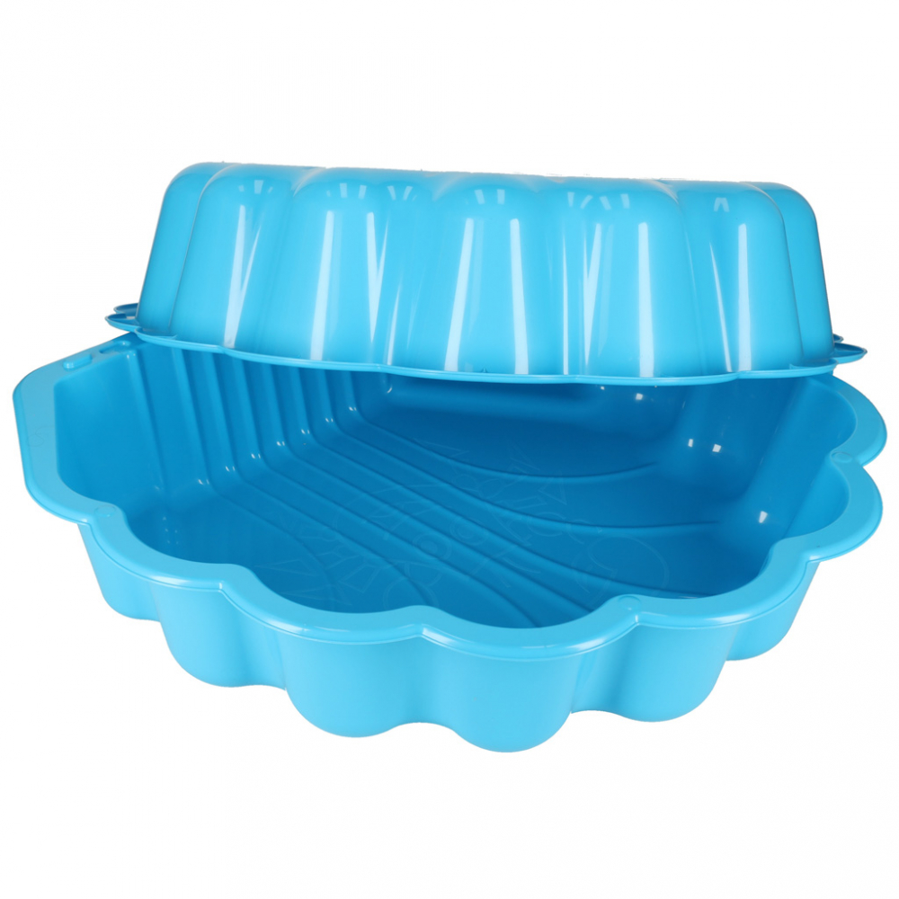 Cutie Nisip&Piscină 2in1 Ikonka Scoica - imagine 4