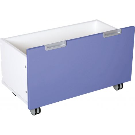 Cutie Quadro Mare cu Roti Albastru | Moje Bambino