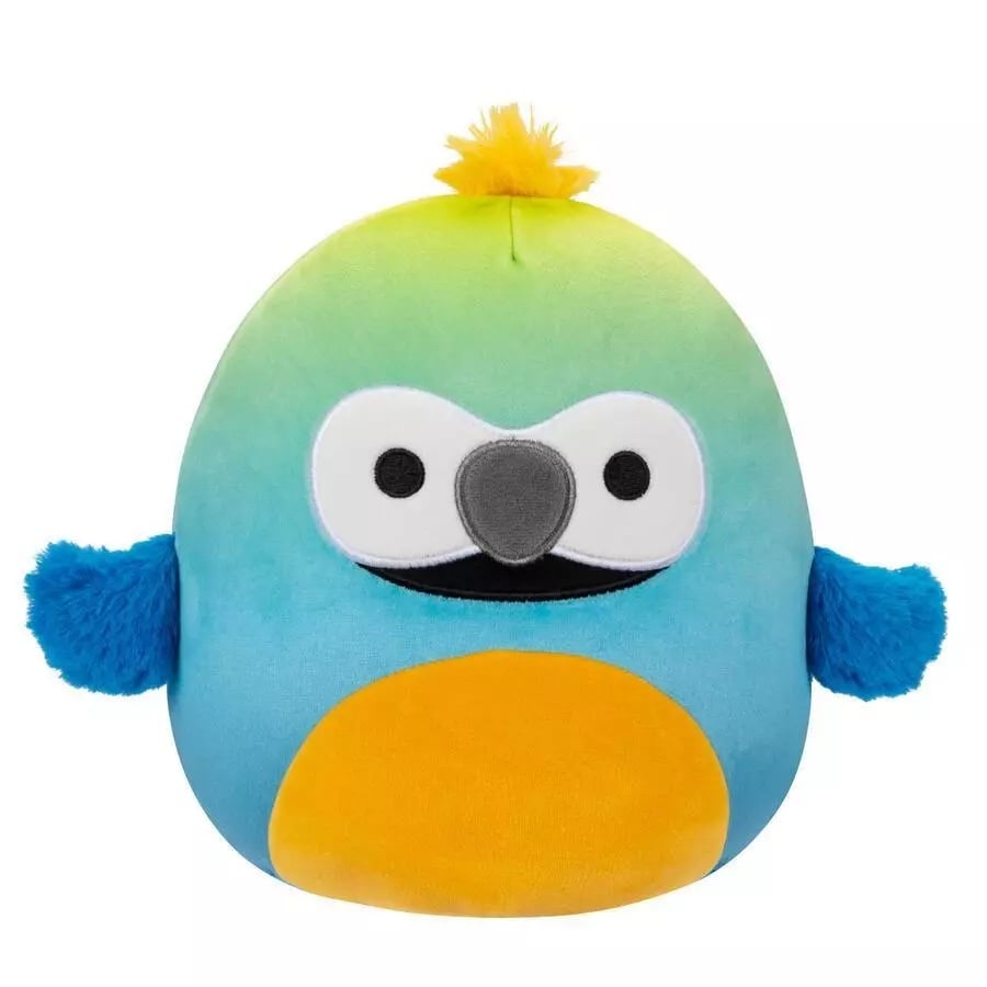 Squishmallows Baptise, Papagal Plus 19 cm