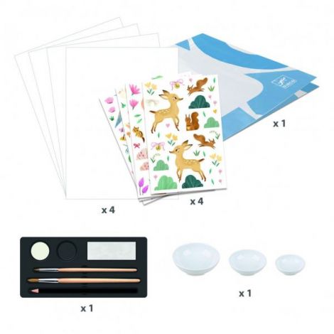 Atelier Creativ Ultima Ninsoare Djeco | Pictură - imagine 4