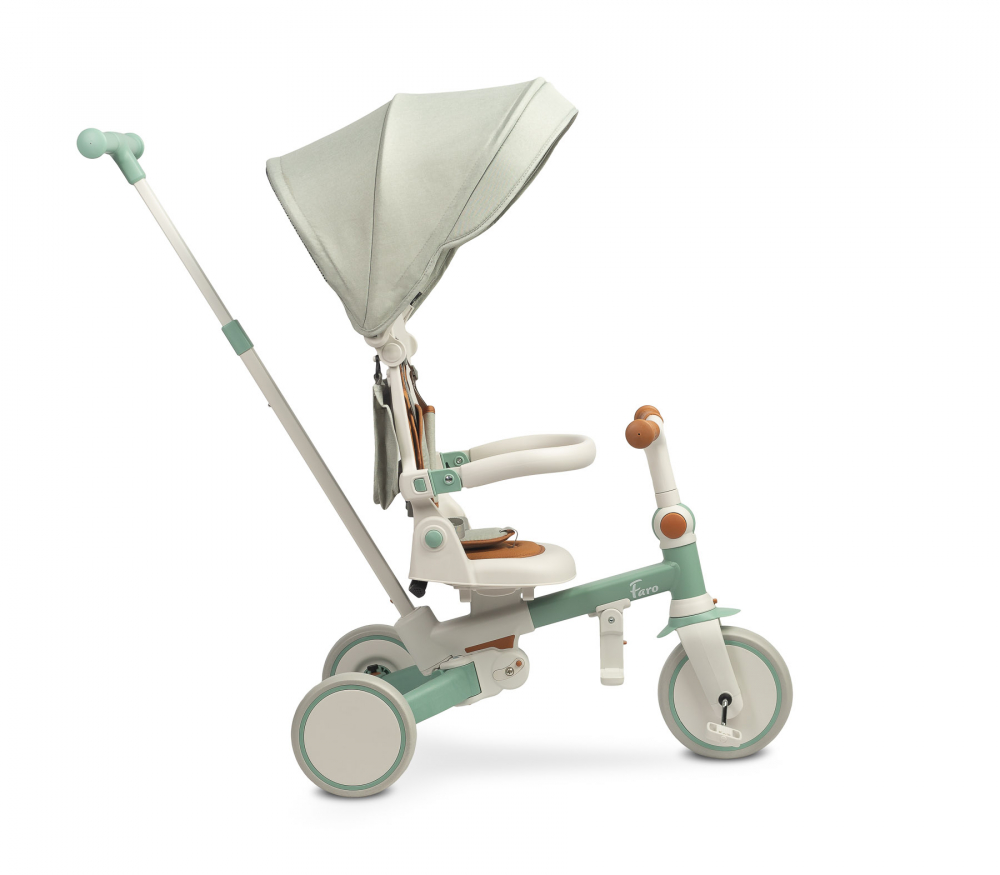 Tricicleta Toyz Faro Verde Multifuncțională - imagine 10