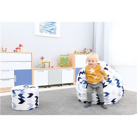 Fotoliu Puf Moje Bambino Sageti 60x80 cm - imagine 2
