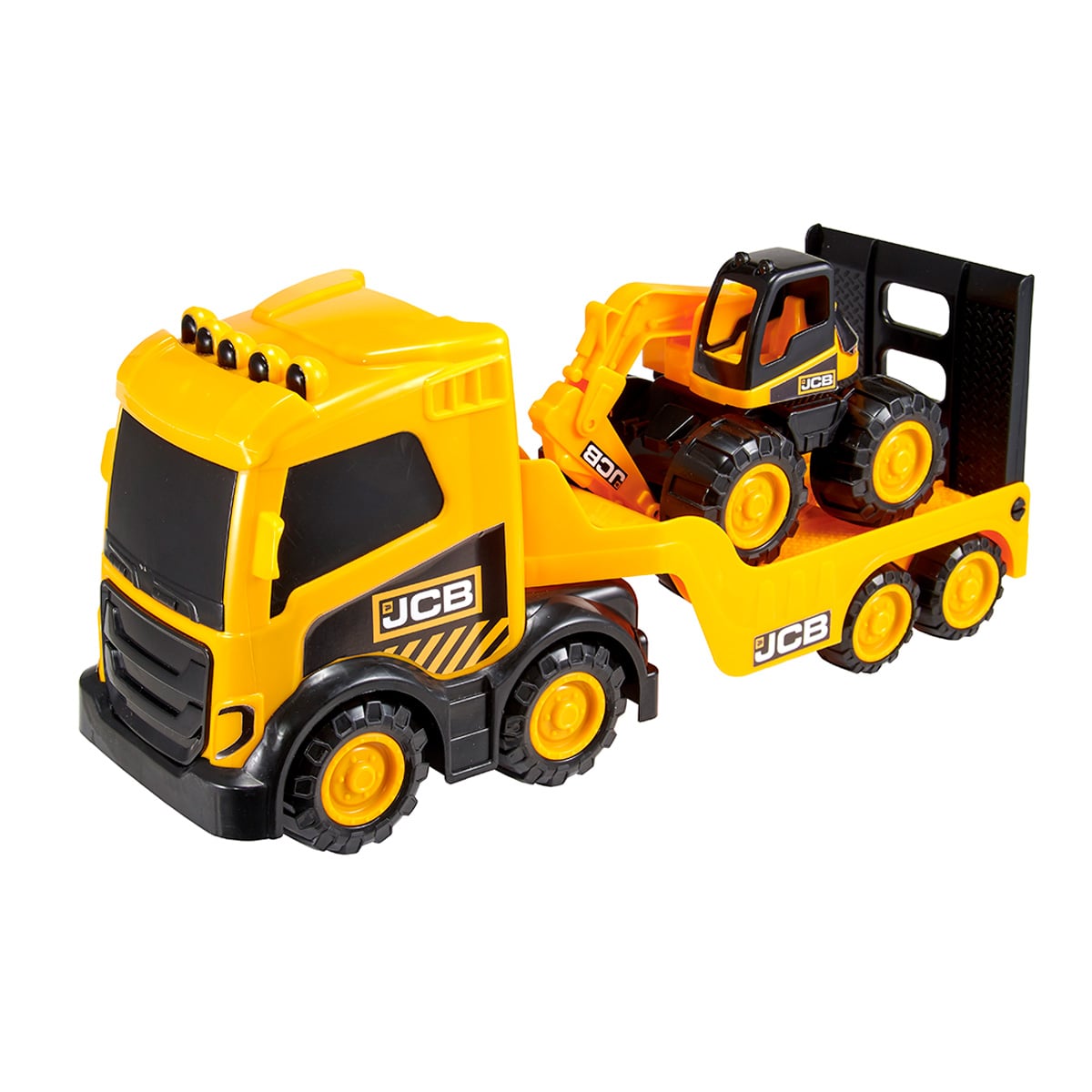 Set JCB Transportor si Excavator Teamsterz