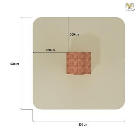 Casuta Fungoo MyPlace - Joacă Sigură în Grădină - imagine 3