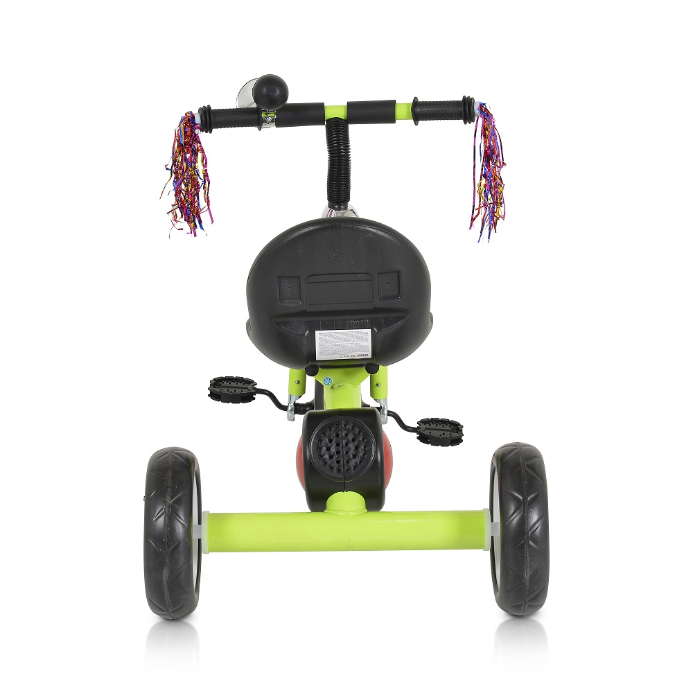 Byox Tricicleta Bonfire Green cu Roti Luminoase - imagine 3