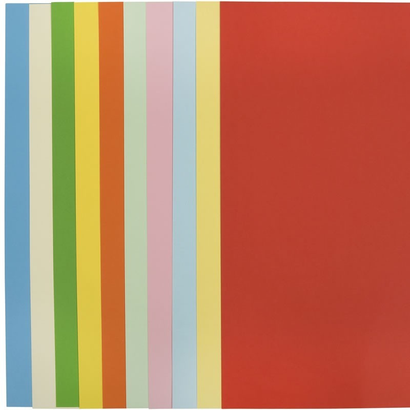 Set Carton Colorat A4 Colorart 160g/mp, 10 Bucăți