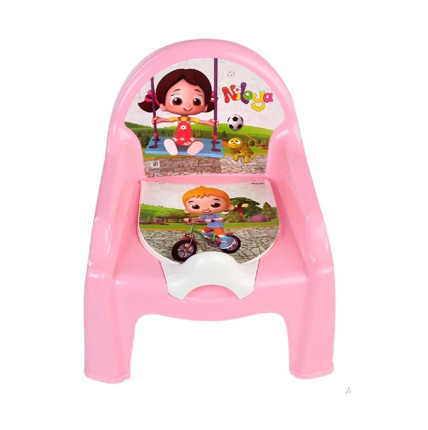Olita Scaunel Dede Pink, cu Capac - imagine 2