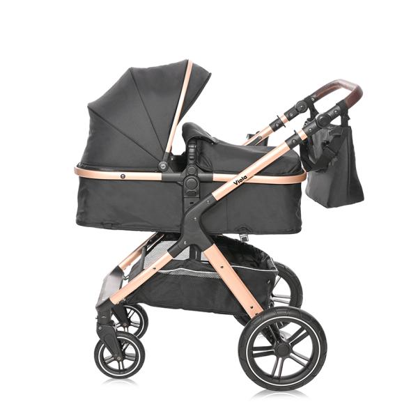 Carucior Lorelli Viola Black Diamonds Transformabil - imagine 3