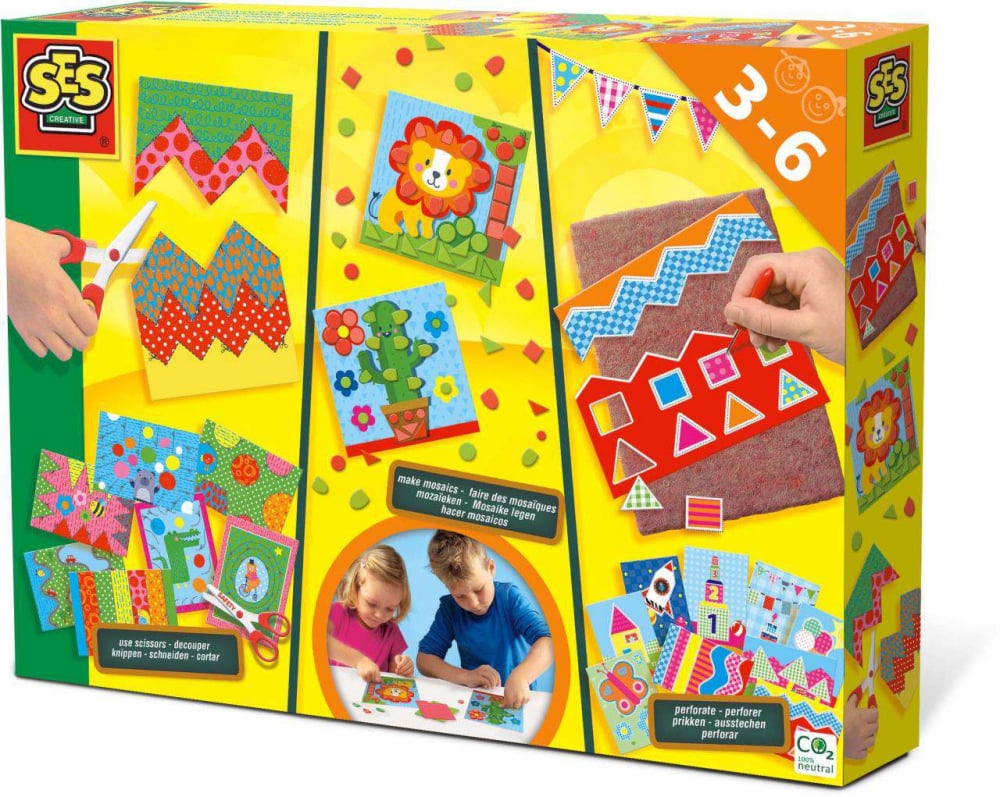 Set Tai Lipesc Perforez Ses Creative | Jucarie Educativa