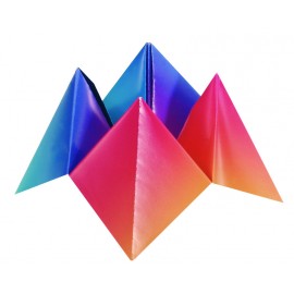 Hartie Origami Curcubeu 100 coli, 15x15cm | Folia Paper - imagine 3