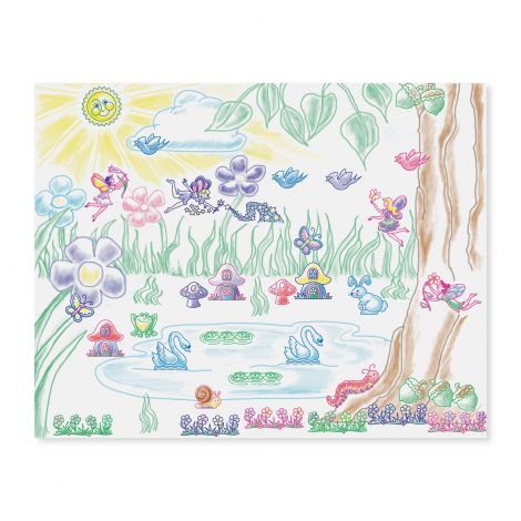 Set Stampile Gradina Zanelor Melissa & Doug - imagine 3