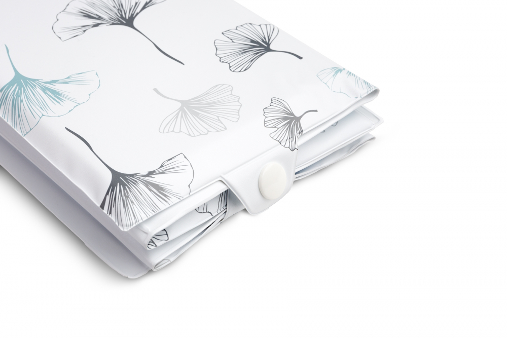 Saltea infasat pliabila Sensillo Botanic Blue - imagine 3