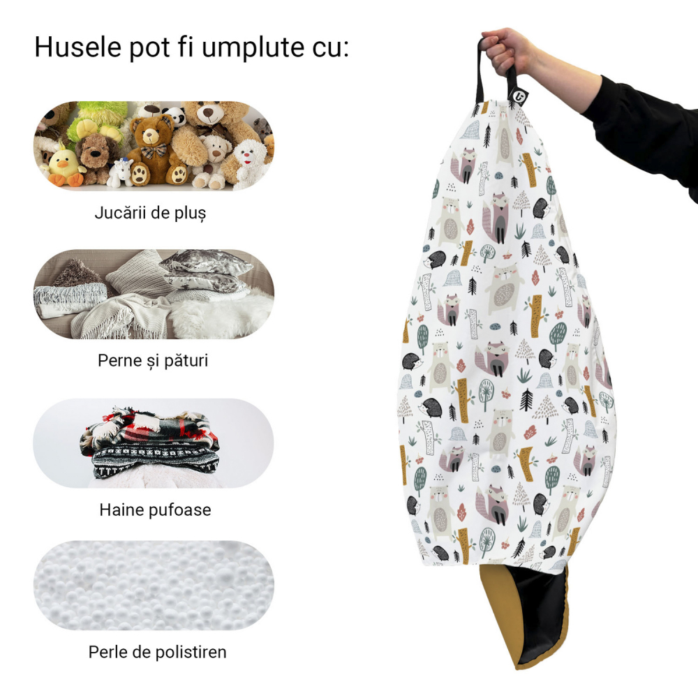 Husă Bean Bag Para XL Updeco | Design Modern