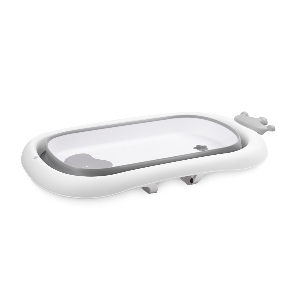 Cadă pliabilă Lorelli Royal Grey, 83 cm