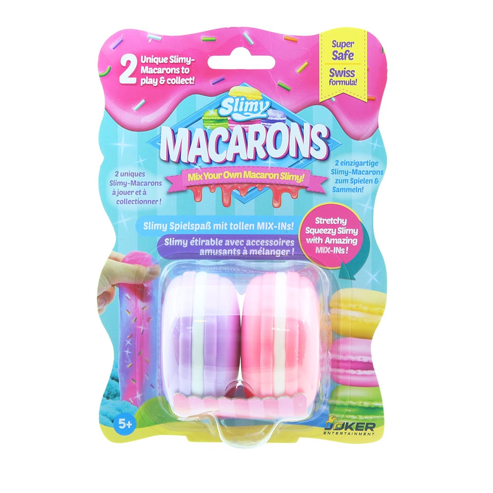 Set 2 Slime-uri Parfumate Macarons Slimy