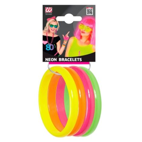 Set Bratari Neon Widmann Italia - Accesorii Carnaval - imagine 3