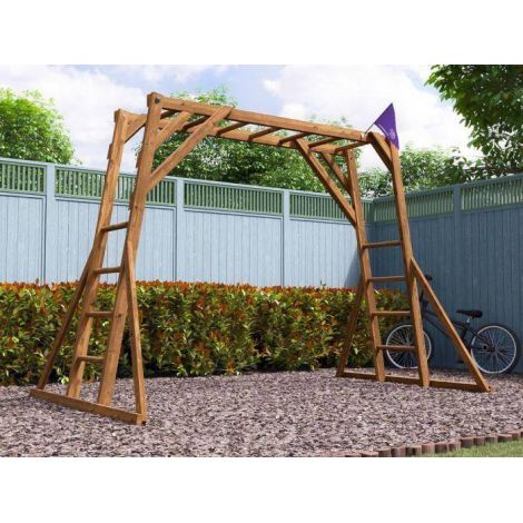 Monkey Bars Climbing Frame Dunster House | Sigur & Durabil - imagine 3