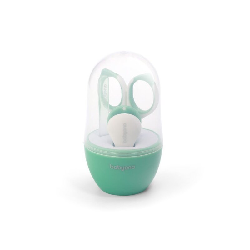 Set manichiura BabyOno 3 piese - Unghii bebe sigure