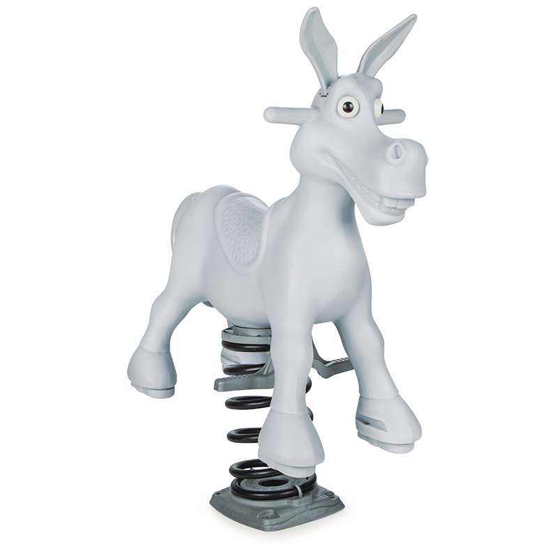 Balansoar copii pe arcuri Donkey Grey Pilsan