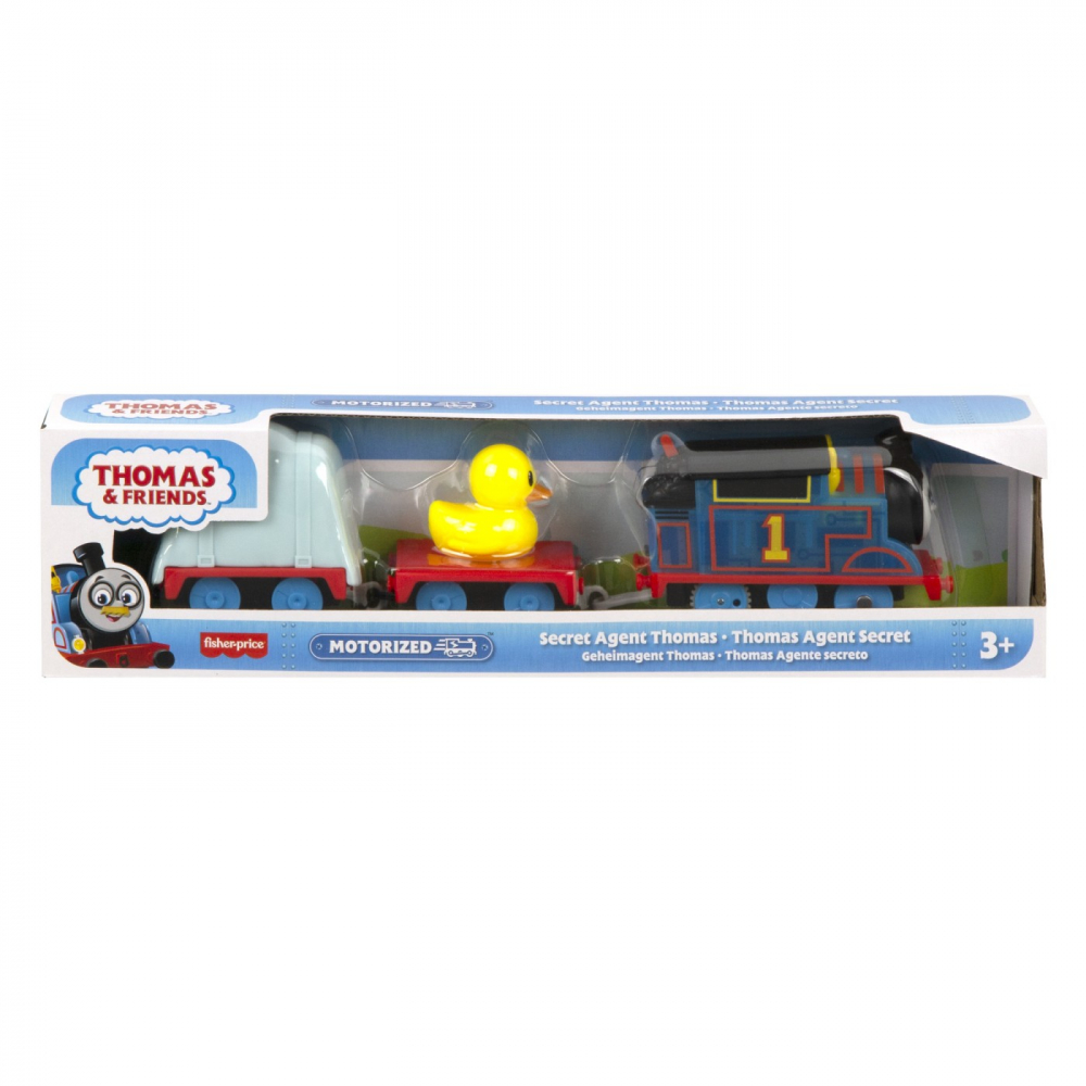 Thomas Agent Secret Motorizat Mattel - 2 Vagoane