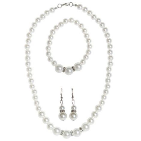 Set bijuterii perle Widmann Italia | Carnaval