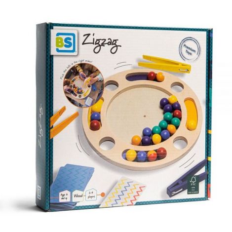 ZigZag BS Toys - Joc îndemânare lemn 6+ - imagine 4