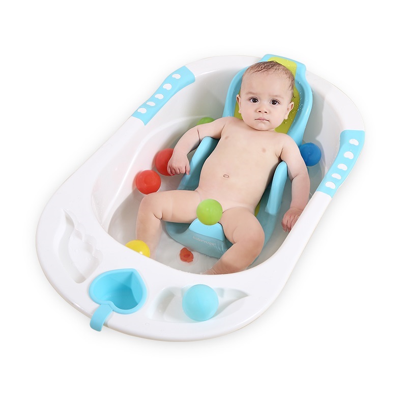 Cădiță Little Mom Sunny Blue cu reductor și manere