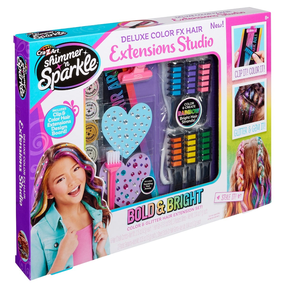 Set Extensii Par Color FX Cra-Z-Art