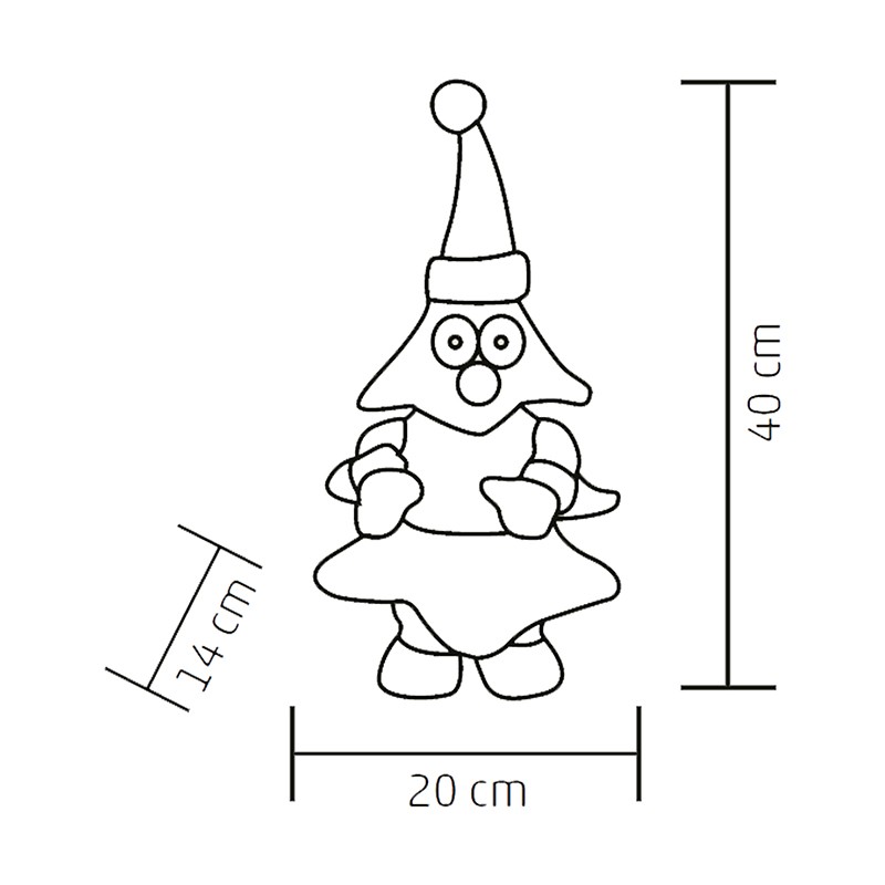Brad Interactiv Home | Cântă și Dansează 40cm