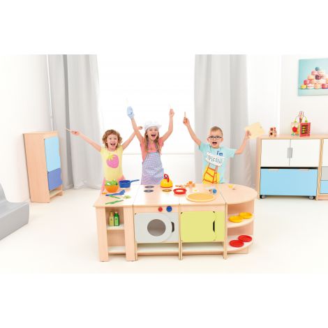 Bucătărie Qaudro Alb | Moje Bambino Modulară - imagine 16