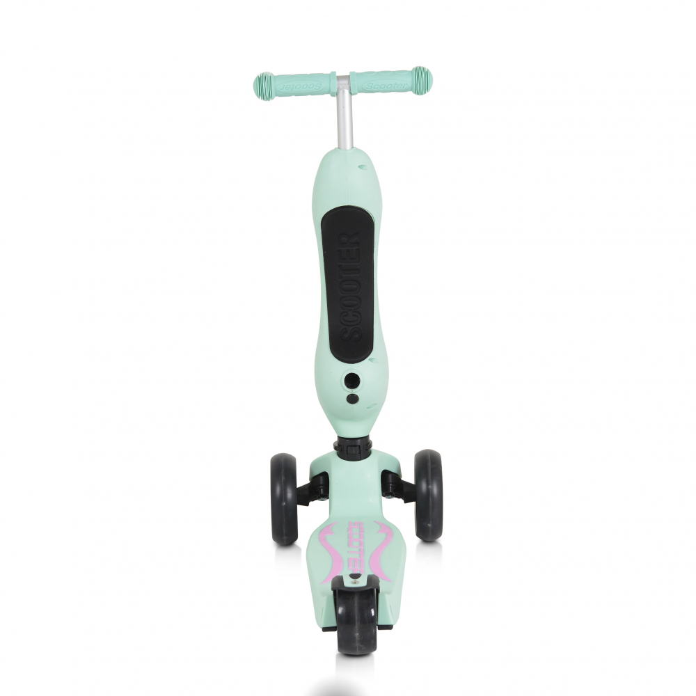 Trotineta 2in1 Skiddy Byox cu scaun și lumini LED - imagine 7