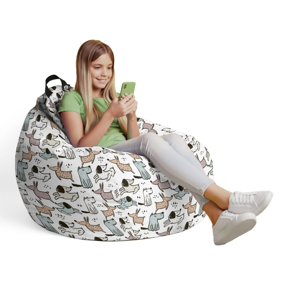 Husa Fotoliu Puf Bean Bag Para L Updeco - imagine 4