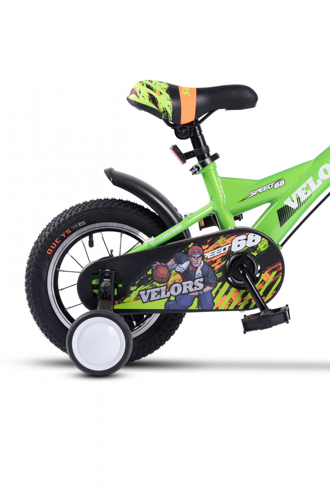Velors V1401A Bicicleta Verde 14" Copii 3-5 Ani - imagine 3
