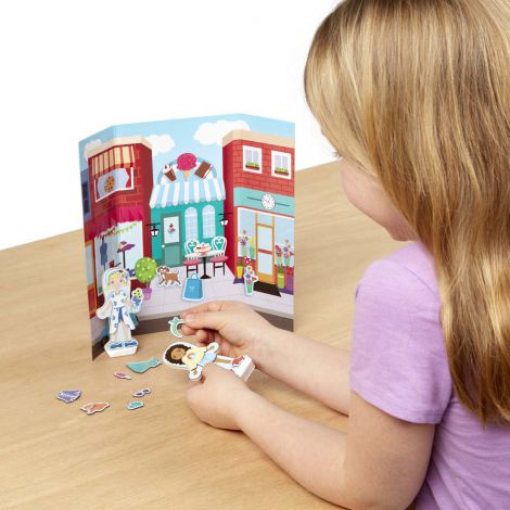 Set Magnetic Fashion Melissa & Doug, 99 Accesorii - imagine 2