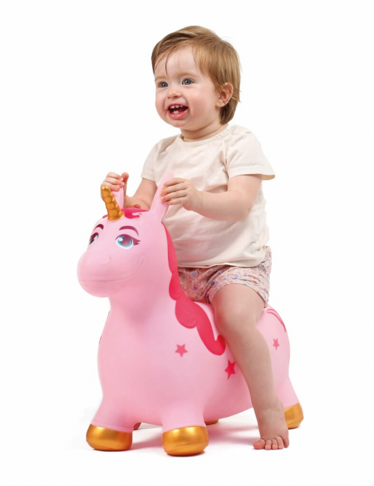 Jucărie Gonflabilă Saltaret Unicorn Ludi - imagine 3
