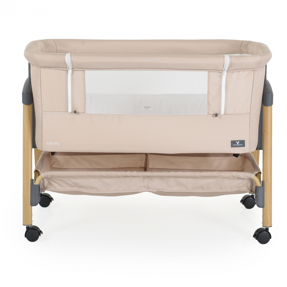 Patut Co-Sleeper Cangaroo Adoro Khaki - 799 Lei - imagine 7