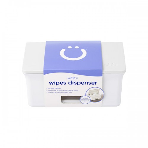Dispenser Servetele Umede Ubbi Alb | Igienă și Practic