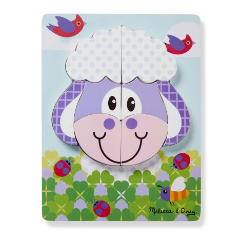 Set 4 Puzzle Animale Melissa & Doug Lemn - imagine 8
